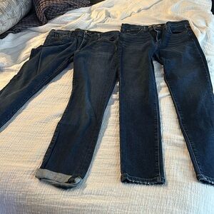 Lot bundle 2 pairs jeans. 7 for All Mankind sz 31 and Joe’s Jeans sz 32